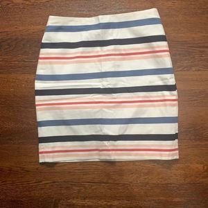 Striped Mini Skirt